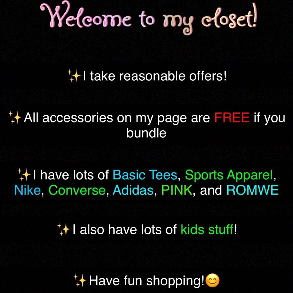 Welcome To My Closet!😊